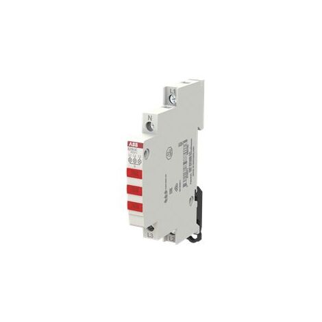 Indicateur LED ABB Rouge 230V c.a., Rail DIN, IP20 ( Prix pour 1 )