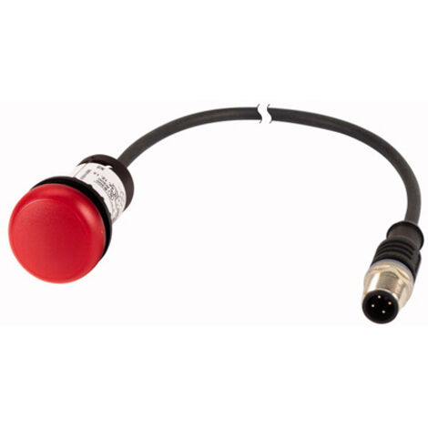 Indicateur LED Eaton Rouge 24V c.a. / V c.c., Ø découpe 22mm, Montage panneau, IP67, IP69K ( Prix pour 1 )