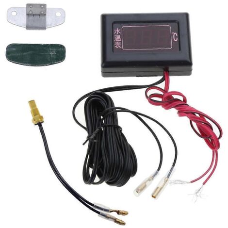 Indicateur numérique de température d'eau + capteur pour tête de chauffe à induction de 8 mm, 10 mm, 12 mm, 14 mm et 16 mm - tête de chauffe à induction de 10 mm