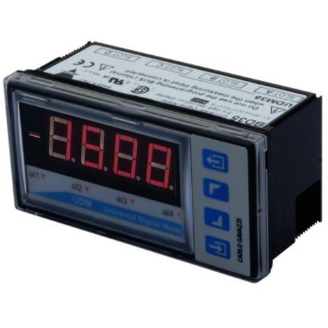 Indicateur numérique multifonction Carlo Gavazzi, Indicateur LED, 4 digits ( Prix pour 1 )