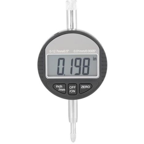 Indicateurs à cadran numérique LED Jauge indicateur de sonde comparateur électronique Indicateurs test cadran 0-12.7mm -TAM