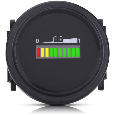 Indicatore di batteria a LED da 72 V, display grafico a 10 segmenti, avviso di carica bassa/alta
