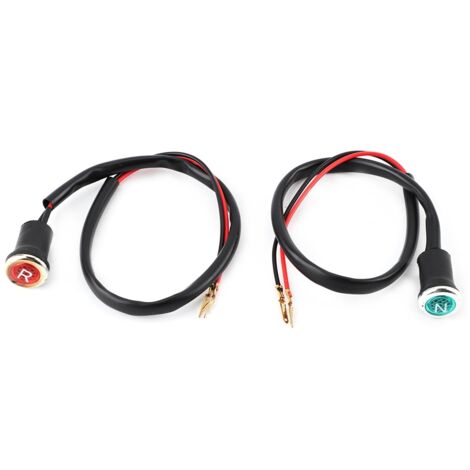 Indicatore di folle verde, luce per motocicletta resistente alle vibrazioni, adatta alla maggior parte dei quad cinesi a 4 ruote.