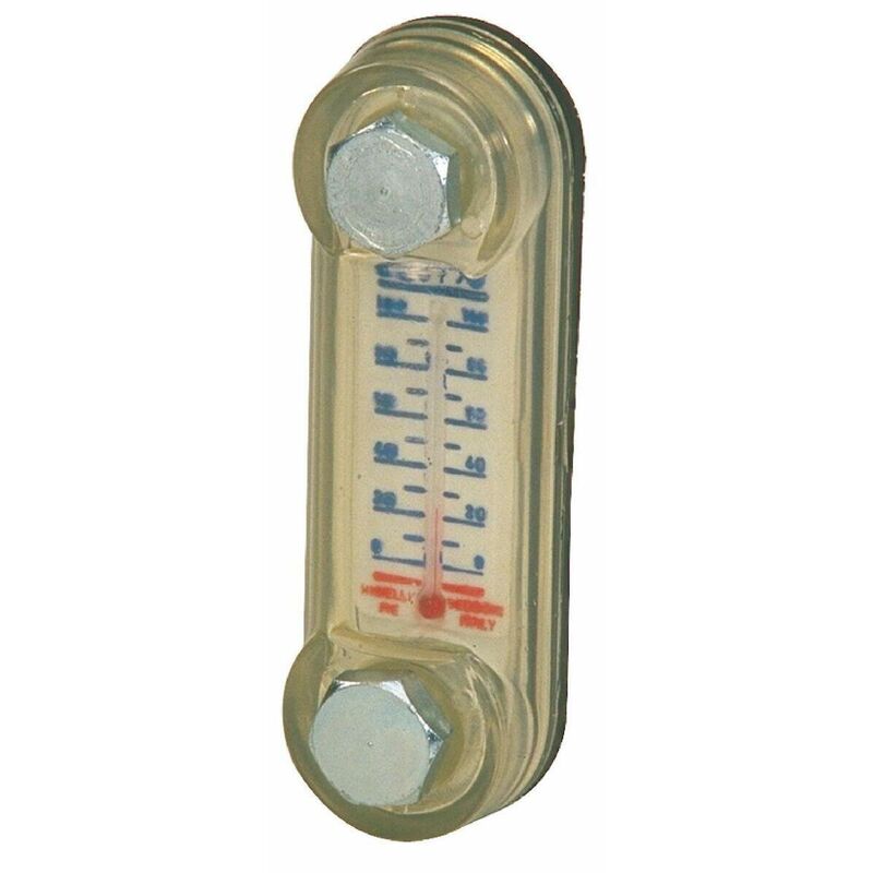 Indicatore di livello in plastica interasse 76mm