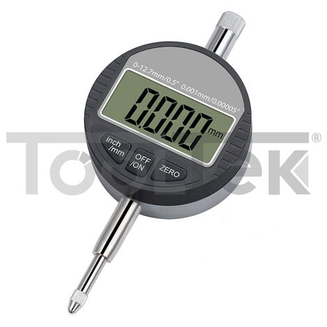 INDICATORE DIGITALE CALIBRO PRECISIONE 0-12,7mm COMPARATORE ELETTRONICO