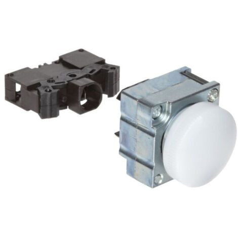 Indicatore Luminoso Metallo Bianco ( SIEMENS cod. 3SB36046BA60 )