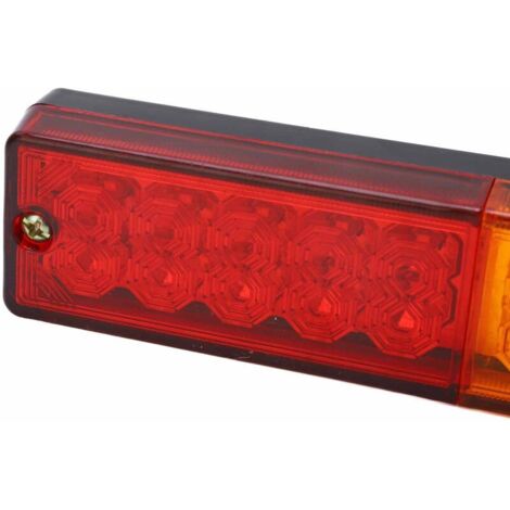 Indicatori di direzione posteriori a LED Eosnow in 2 pezzi per camion, rimorchi, caravan, 12V