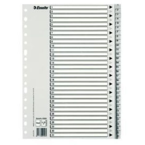 INDICE ESSELTE PP NUM.A4 ps.1-31 IND.B/N