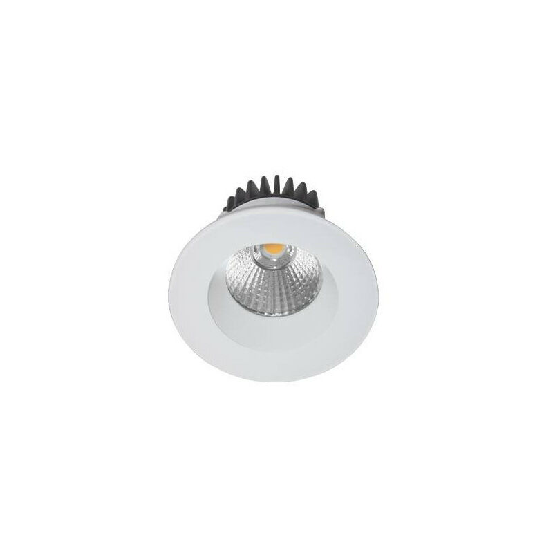 Ipho 82 rd 9w 750lm 3000k 38° ip65 dim blanc (DO16430)