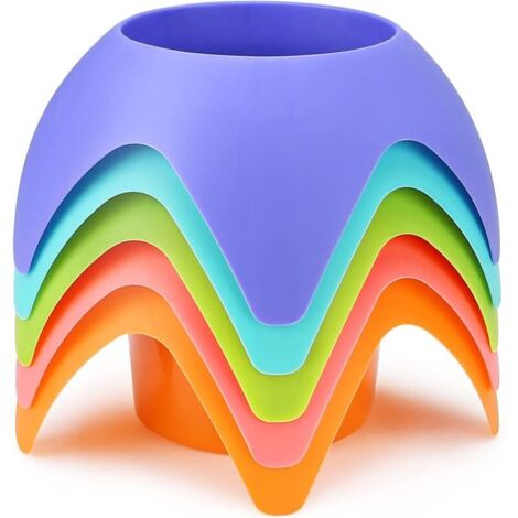 Indispensables pour les vacances à la plage : dessous de verre et porte-gobelets, lot de 5, multicolores, indispensables pour les adultes, la famille et les amis