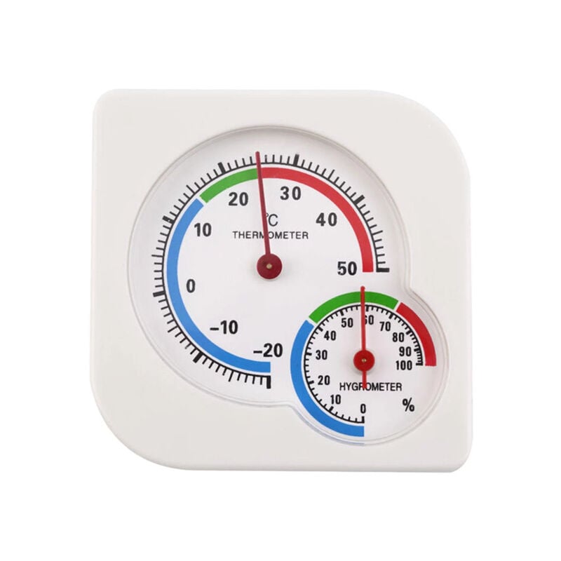 Ahlsen - Indoor Hygrometer Thermometer, Temperature and Humidity Meter with (℉/℃) for Humidifier, Greenhouse, Garden, Basement, Closet