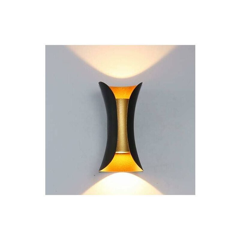 Indoor Wall Light 12W Modern Lamp Outdoor Wall Light Up Down 3000K Metal Wall Lamp Warm White Indoor Decorative For Bedroom Home Hallway Living Room