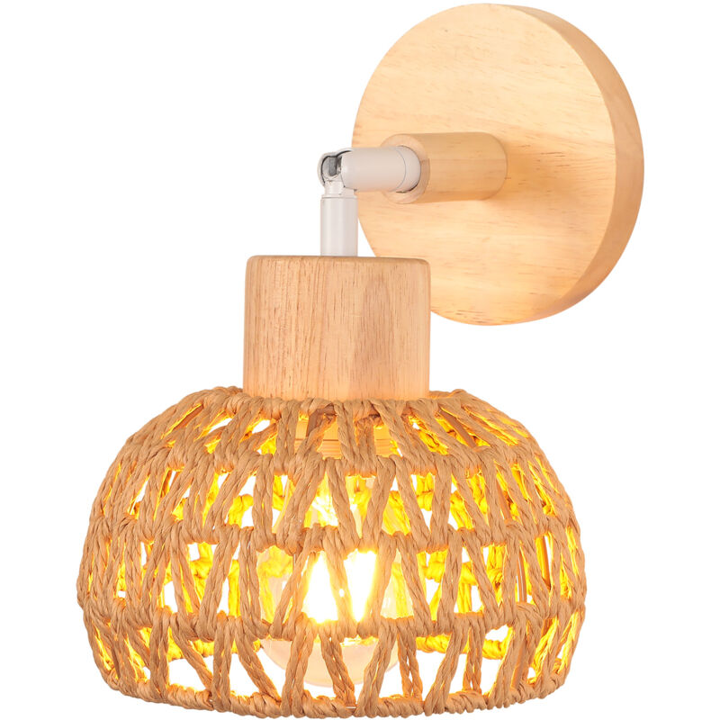 Image of Indoor Wall Light 15CM Adjustable Wood&hellip;