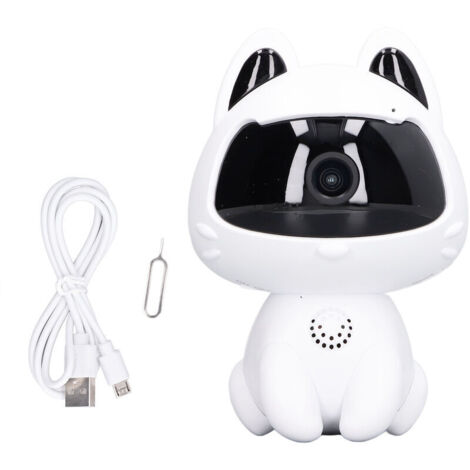 Indoor WiFi Surveillance Camera with Person Detection and Two-Way Audio