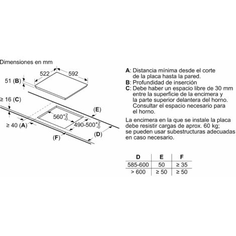 INDUCCION BALAY 3EB864EN 3 ZONAS