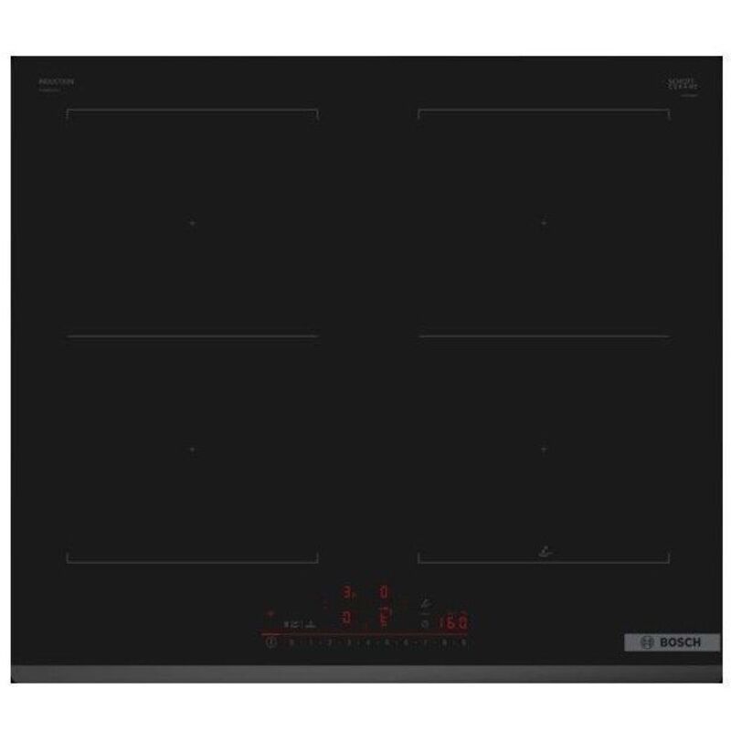Induction Cooktop - BOSCH - PVQ631HC1E - 4 zones - Integrated hood - DirectSelect