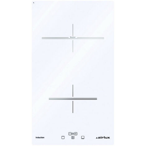 Induktionskochfeld domino 30cm 2 schwarze herde - Airlux - ati322wh