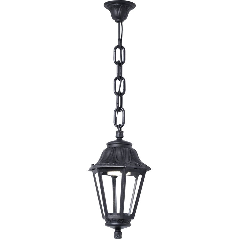 Suspension classique indura mini 6 IP55 E27 42W Noir