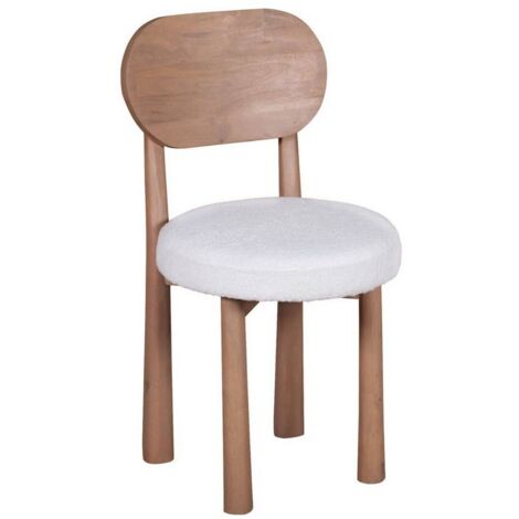 Indus Dining Chair (Set of 2) - Solid Wood - Brown