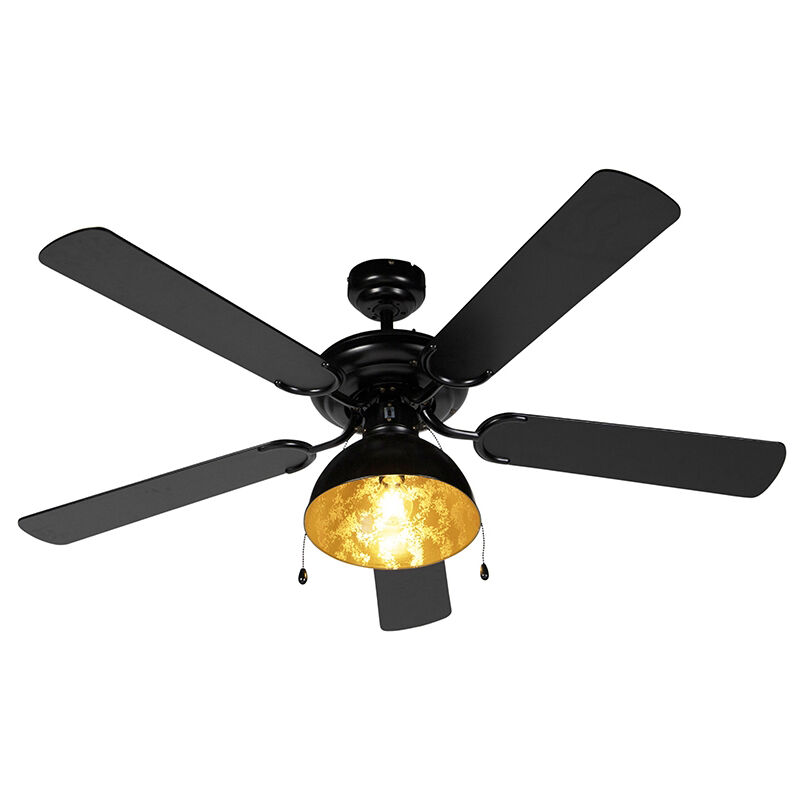 Industrial Ceiling Fan Black - Mistral Magna