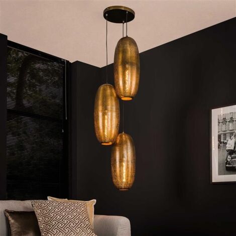 Industrial Ceiling light Cocoon 3L Stepped