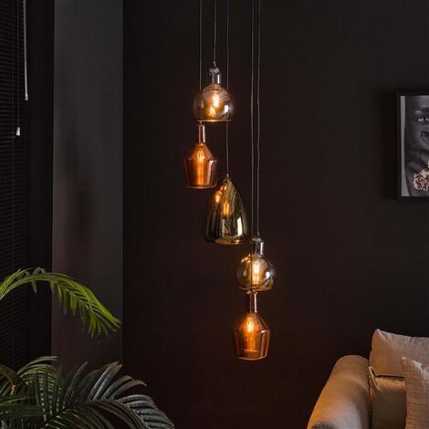 Industrial Ceiling light Dazzle 5L Stepped