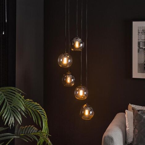 Industrial Ceiling light Duet 5L Stepped