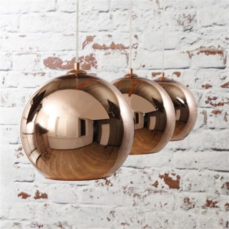 Industrial Ceiling Light Flynn Copper