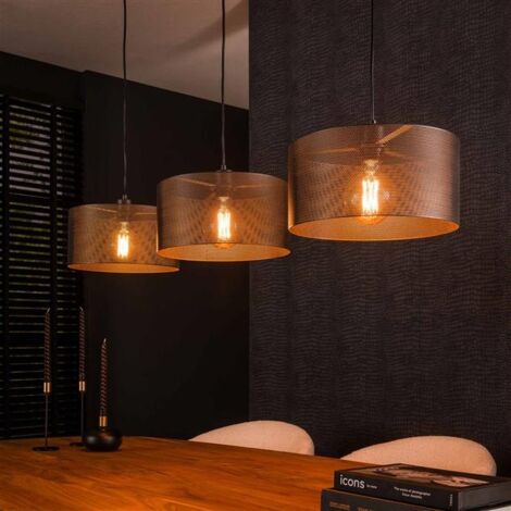 Industrial Ceiling light Nyx 3L Mesh