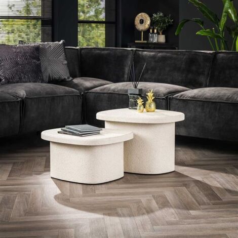 Industrial Coffee Tables Moonlit Marble S