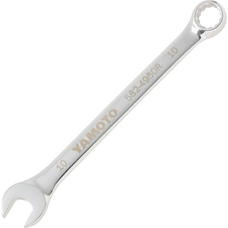 Metric Combination Spanner, Chrome Vanadium Steel, 10mm - Yamoto