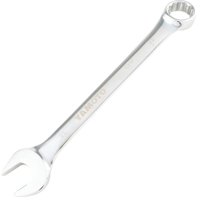 Metric Combination Spanner, Chrome Vanadium Steel, 21mm - Yamoto