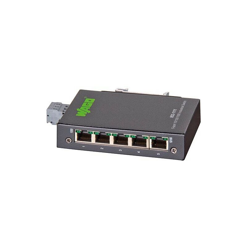 Industrial-ECO-Switch, 5 Ports 100Base-TX