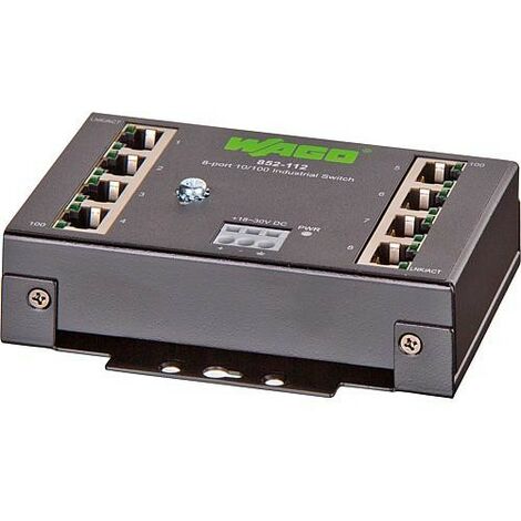 Industrial-ECO-Switch, 8 Ports 100Base-TX