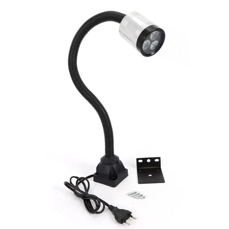 Industrial Flexible LED Work Light CNC Lathe Machine Working Lamp & Fixed Base