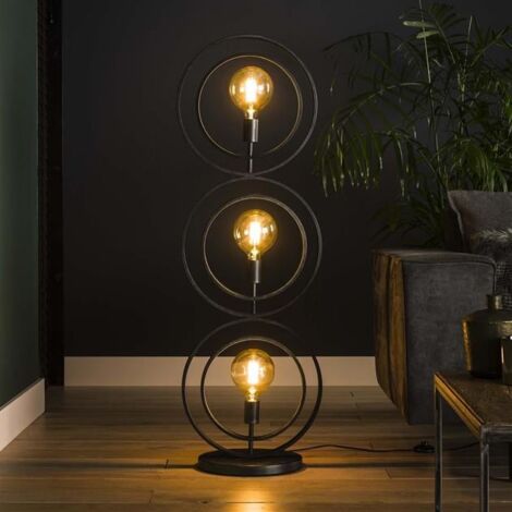 FURNWISE Industrial Floor Lamp Silverton