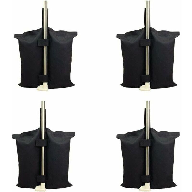 Image of Industrial Grade Heavy Duty Weight Bag with Double Stitching for Pop Up Tent Canopy Black