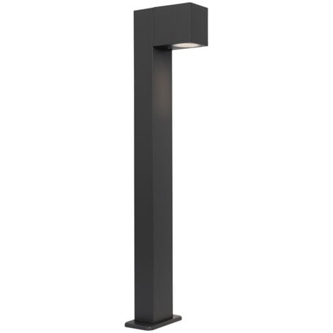 QAZQA Standing Lamp Dark Grey 65 cm IP44 - Baleno