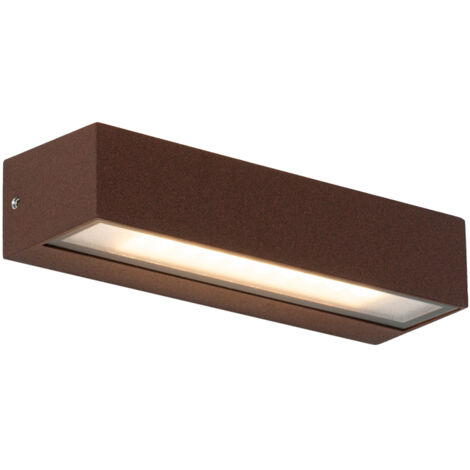 Industrial Outdoor Wall Light Rust Brown Incl. LED IP65 - Steph