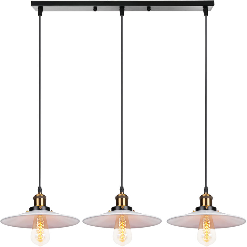 Image of Industrial Pendant Light Fitting 3 Lights&hellip;