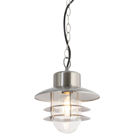 Industrial Pendant Light Steel IP44 - Shell