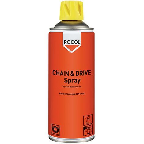 Industrial Rocol Drive Chain Aerosol Spray – 300ml, Pack of 12