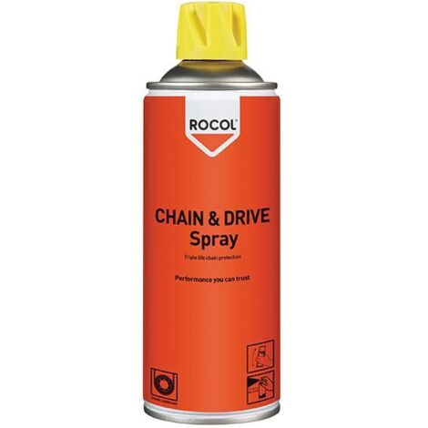 Industrial Rocol Drive Chain Aerosol Spray – 300ml, Pack of 12