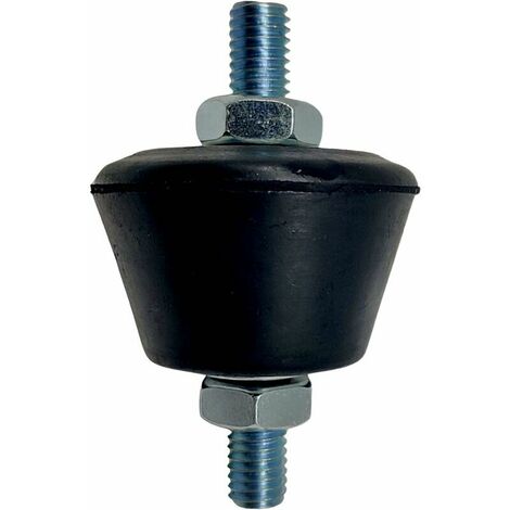 INDUSTRIAL Silent Block Cónico para Aire Acondicionado M8 Pie Antivibración con Tuercas y Arandelas Paquete de 4 Soporte de Pared M8 Silent Block para Soporte de Pared Reversible para Aire Acondiciona