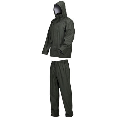 Industrial Starter IMPERMEABILE COMPLETO LLUVIA Col. Verde Mis. L