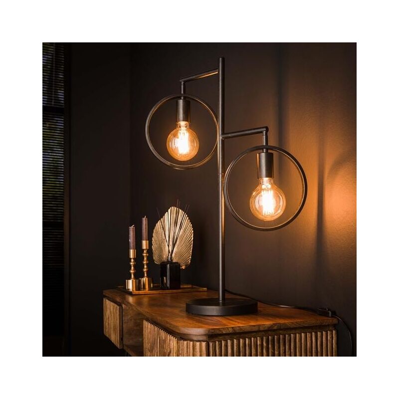 Image of Industrial Table Lamp Hoop 2L