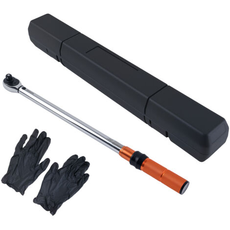 Industrial Torque Wrench 65-350Nm for Car Maintenance with Case 1/2 Sq Drive NEW