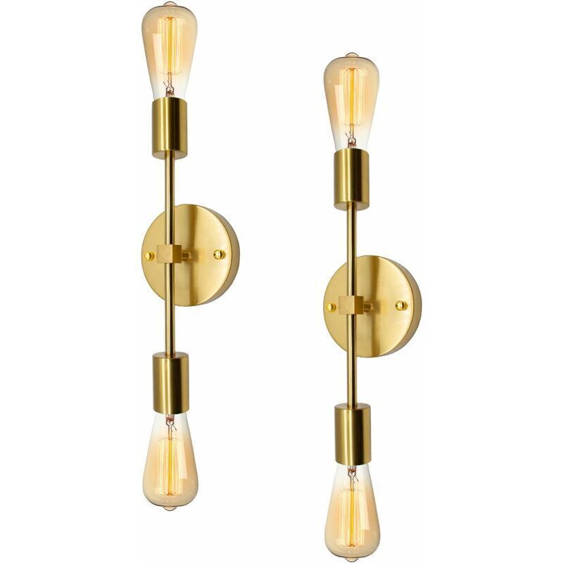 Image of Industrial Vanity Light Wall Sconce, 2&hellip;