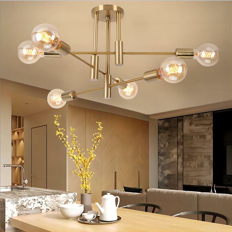 Image of Industrial Vintage Ceiling Light Metal 6&hellip;