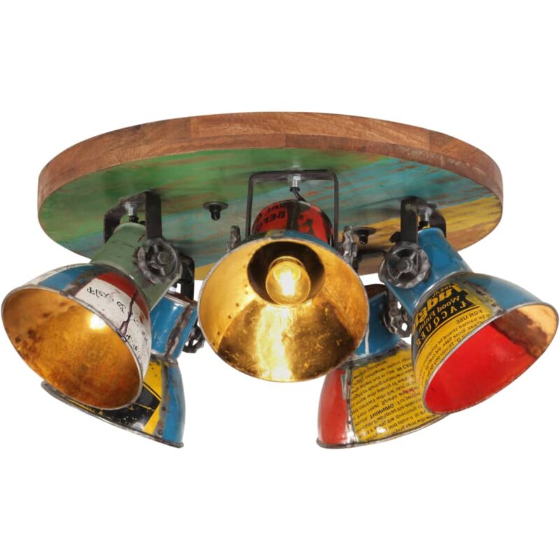 Image of Ceiling Lamp 25 W Multicolour 50x50x25&hellip;